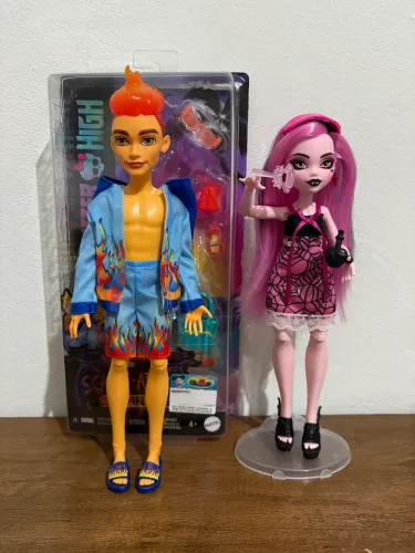 Heath e Draculaura Monster High 