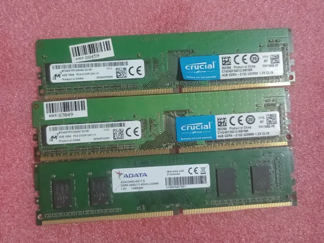 MEMÓRIAS DDR4 4GB ( 40 REAIS UNIDADES )