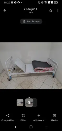 VENDE-SE CAMA HOSPITALAR