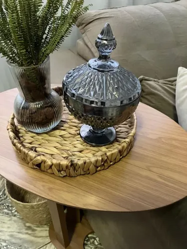 Bomboniere de vidro em perfeito estado