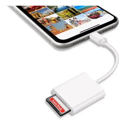 Leitor cartão de memória sd microsd adaptador celular tipo-C iphone USB. Só falo no whats