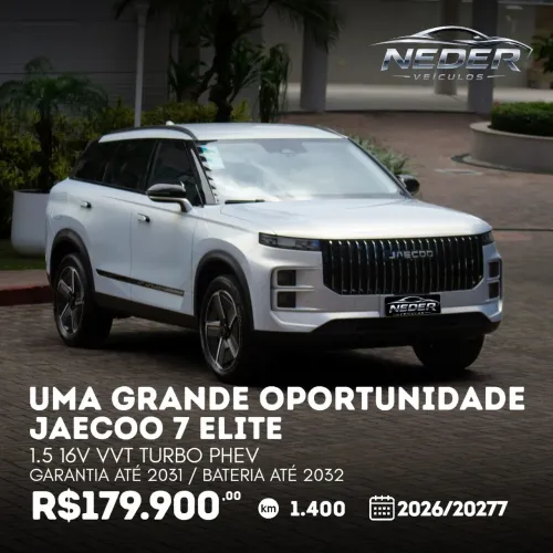 Jaecoo 7 / J7 Elite 1.5 TB 16V Aut. 5p (híbrido) 2026