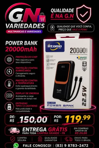 Carregador portátil
