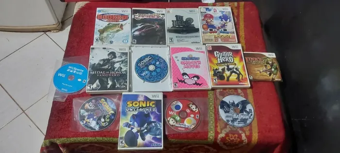 Jogos de nintendo wii cada 1 tem um valor