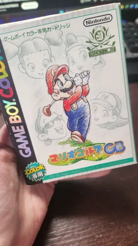 Jogo Mario golf para gameboy color (Japonês)