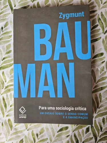 Livro Zygmunt Bauman Para uma sociologia crítica