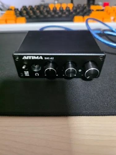 Aiyima DAC-A2 USB DAC e Amplificador de som