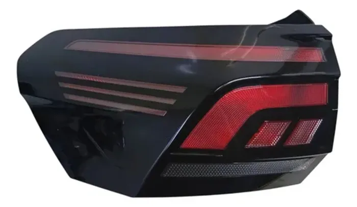 Lanterna Traseira Esquerda Nivus 2021/ (canto) Esquerdo/motorista Vermelho