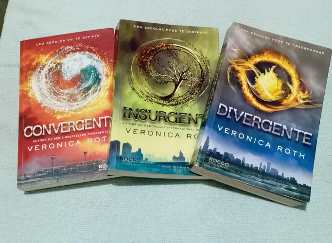 Livros Trilogia Divergente