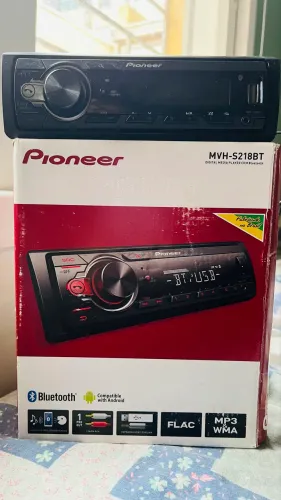 aparelho de som automotivo Pioneer MVH-S218BT, original