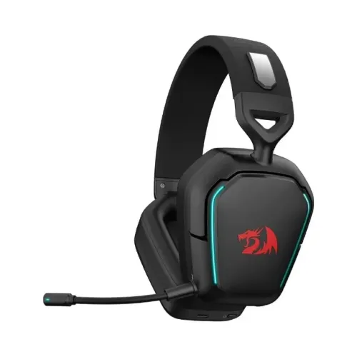 Headset Gamer Redragon Mira H868 Sem Fio 7.1 Bluetooth e 2.4GHz RGB Preto