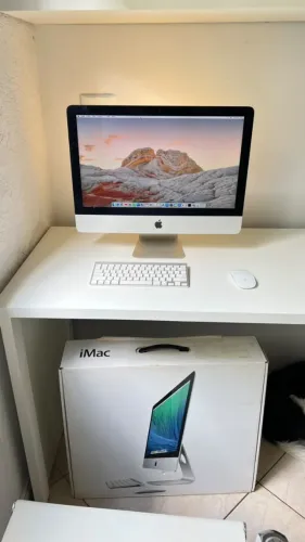 iMac 2013 8GB Ram Intel Core i5 480GB SSD 21.5 Pol Magic Keyboard e Magic Mouse com Caixa