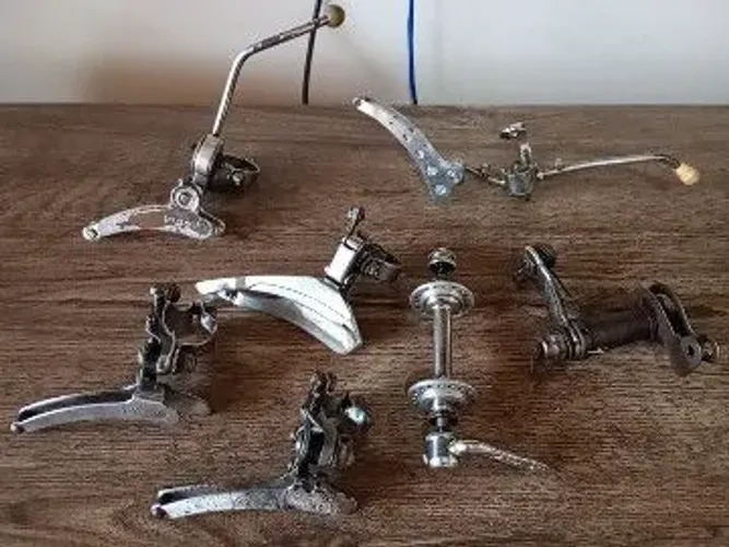 Lote peças bike antigas