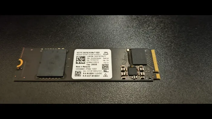 SSD 256 GB NVMe