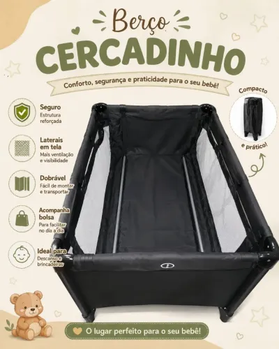 Cercadinho+ colchão