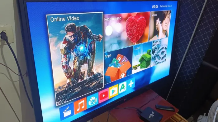 Tv 32 polegadas não e smart