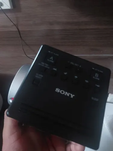 Rádio Sony com projetor 