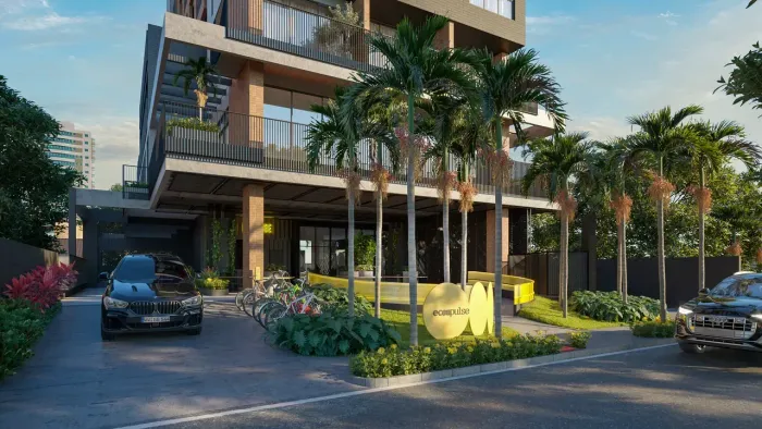 Flat a venda no bairro Miramar, 27 m2, com 1 suíte, com sacada