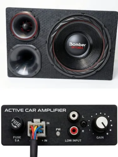 CAIXA DE SOM AUTOMOTIVA BOMBER DETONER