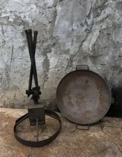 Disco de arado + Tripé regulável ?