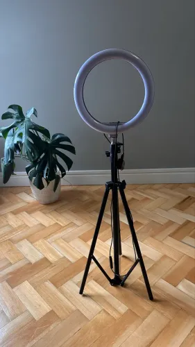 Ring light 10 polegadas com tripé