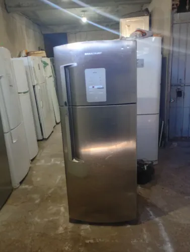 Geladeira Brastemp Frost Free inox