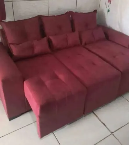 Sofa retrátil de 2 metros de fábrica 