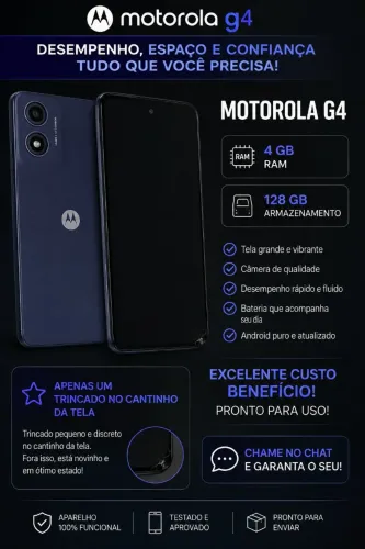 Vendo no precinho motorola g4 
