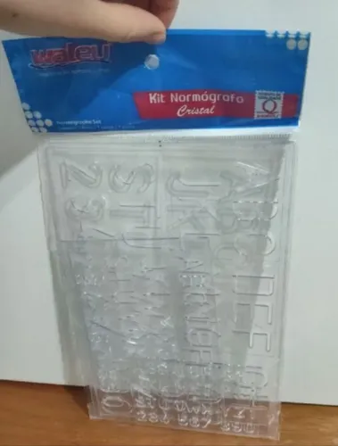 kit formas de letras normografo