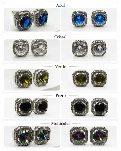 Desapego de Estoque - Brincos e Piercings Aço Titânio e Metal Folheado Ouro 18k ou Prata