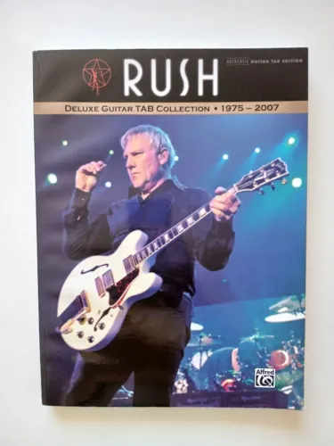 Rush - Songbook importado - Deluxe Guitar Tab Collection 1975-2007 Partituras Guitarra
