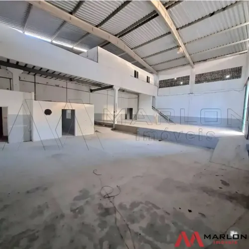 Galpão em Candelária, 500m² área construída, a 20m da Av. Integração.