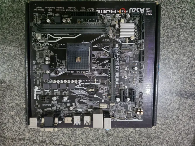 DEFEITO Placa mãe Asus prime A320M-K AM4