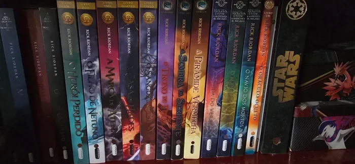Coleção completa de heróis do Olimpo, magnus chase e as crônicas de kane +O oráculo oculto