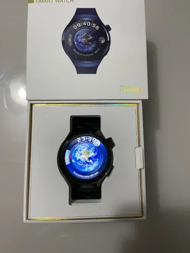 Smartwatch Microwear Watch 5 Pro Redondo 49mm - NOVO (com pulseira extra)