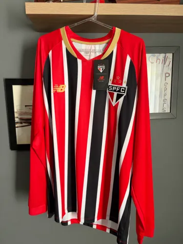 Camisa 2 São Paulo 2025 manga longa