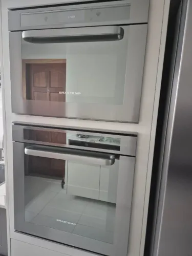 Micro-ondas Brastemp De Embutir 40 Litros inox com Grill