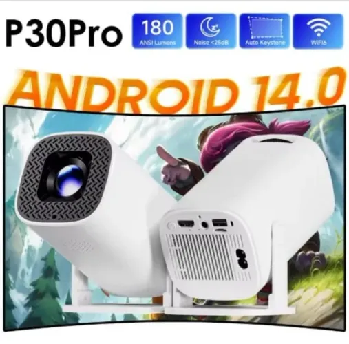 Projetor Android Tv Hd P30 Pro