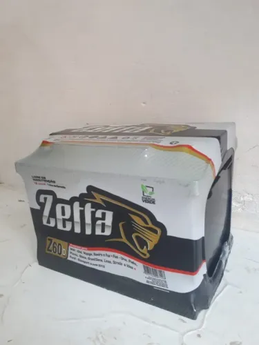 Bateria Zetta(Da Moura) 60 amperes Nova/1 Ano de Garantia/Entregando Bateria Velha
