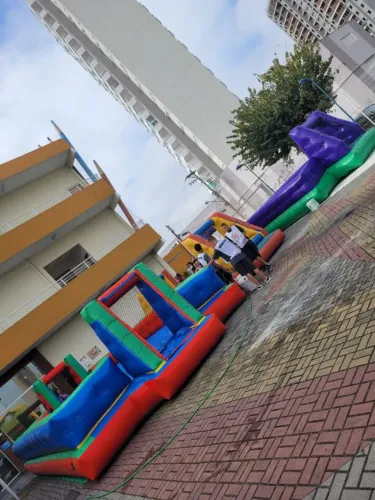 Futebol de sabão + Canhão de Espuma 