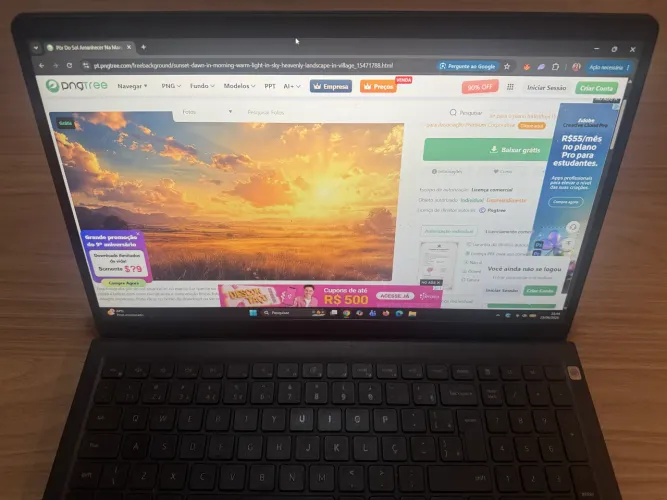 Notebook Dell Inspiron 15 - Intel Pentium Gold, 4GB RAM, 128GB SSD, Tela FHD 15?