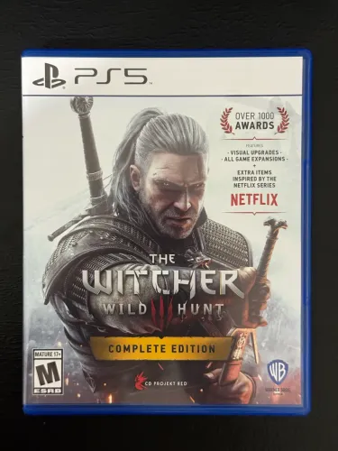 JOGO THE WITCHER 3 PS5