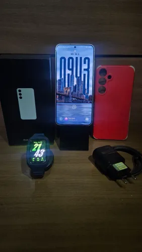 S24 Plus - 256GB 12GB RAM + Relógio Fit 3