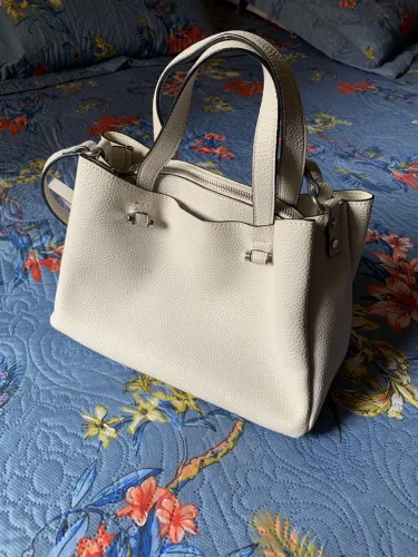 Bolsa zara off white