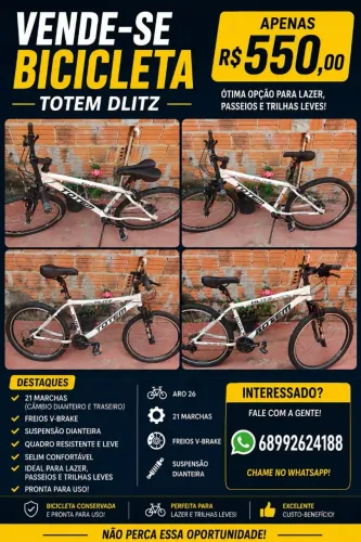 Bicicleta a venda