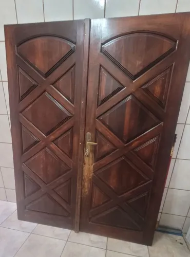 2 Porta madeira maciça