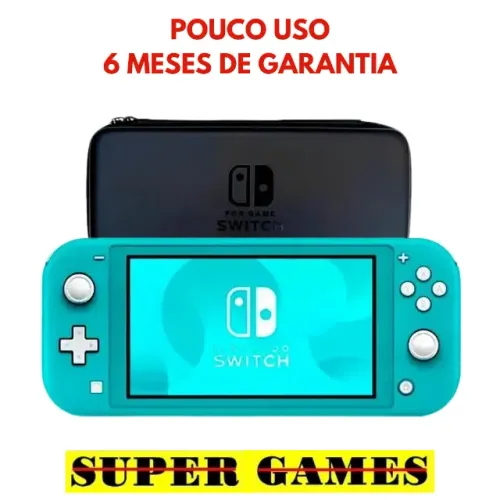 Switch Lite 32gb. Avaliamos Troca, loja física desde 2004, próximo ao metrô.
