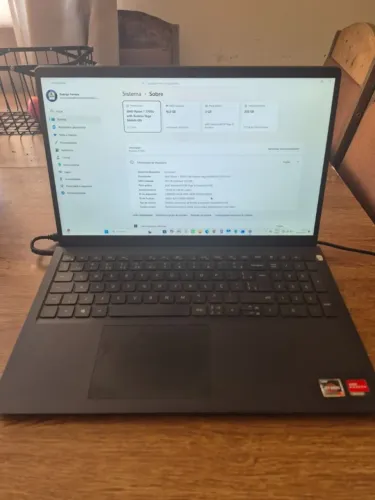 Notebook Dell Inspiron 15 3515 - Ryzen 7 - 16GB RAM