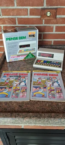 Pense bem, Tec Toy. Jogo antigo anos 80