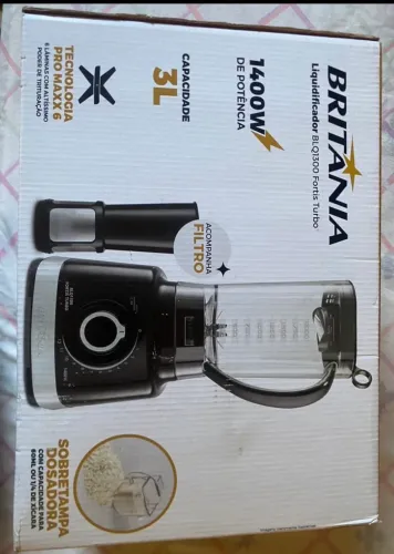 Liquidificador Britânia 1400w Potência / NOVO